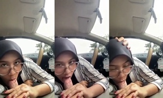 Hijab Mau Kondangan Disuruh Sepong Dulu Dimobil